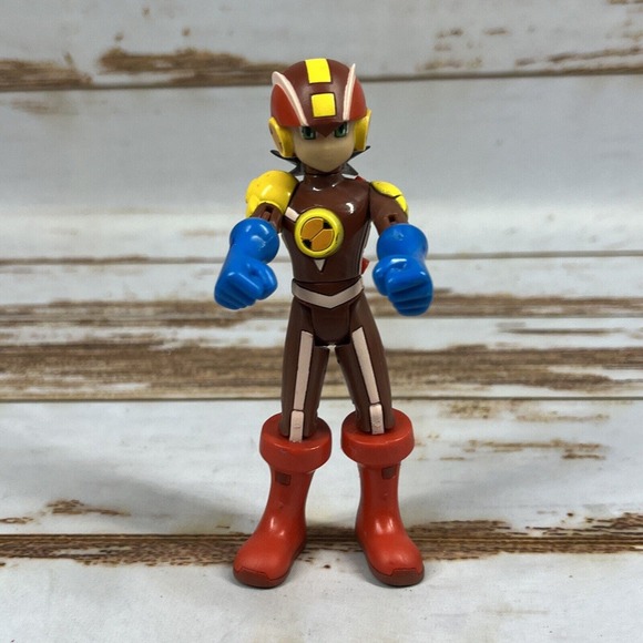 Mattel Other - 2004 Mattel Megaman NT Warrior HeatGuts Action Figure RARE G4371
